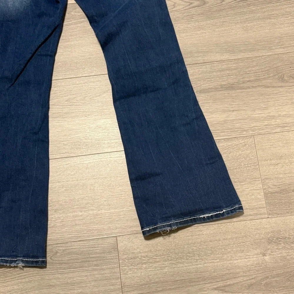 REBEL Jeans Embellished Flare Jeans Sz 7/26‎